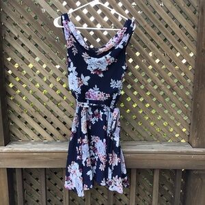Robert Louis Navy Floral Dress